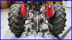 Massey Ferguson 235 Gas Tractor 3 point pto NO RESERVE