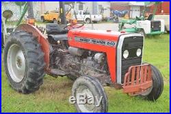 Massey Ferguson 240 Good tractor! Remote hydr