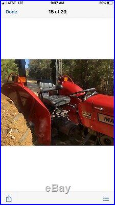 Massey Ferguson 253. Good Tractor. Hydraulic Top Link And Side Link