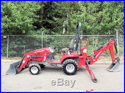 Massey Ferguson 2610 4x4 Ag Tractor PTO Loader Backhoe Outriggers Diesel bidadoo