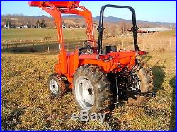 Massey Ferguson 30 HP 4WD Compact Diesel Tractor with Front end loader