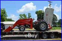 Massey Ferguson 399 diesel tractor with MF 246 loader 2444hrs