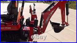 Massey Ferguson GC1720 with Backhoe NO SALES TAX FREE SHIPPING
