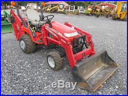 Massey Ferguson GC2310 4x4 Compact Tractor Loader Backhoe