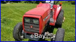 Massey Ferguson Tractor 1433 + Woods PRD 72 Rear Mower