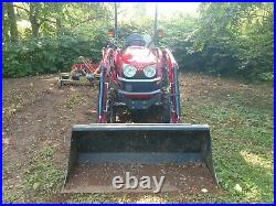 Massey Ferguson Tractor 1726 E with Loader and Five Attachments