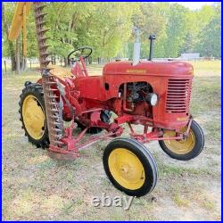Massey-Harris Pony Farm Tractor 2WD Red/Yellow Vintage New Tires New Battery