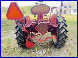 Massey-Harris Pony Farm Tractor 2WD Red/Yellow Vintage New Tires New Battery