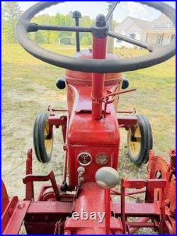 Massey-Harris Pony Farm Tractor 2WD Red/Yellow Vintage New Tires New Battery