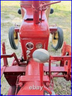 Massey-Harris Pony Farm Tractor 2WD Red/Yellow Vintage New Tires New Battery
