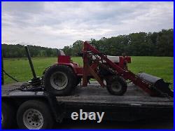 Massey ferguson 235 garden tractor with front loader