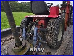 Massey ferguson 235 garden tractor with front loader