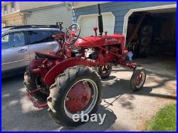 McCormick International Harvester Farmall Model A Cultivision Wide Front Tractor