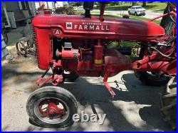 McCormick International Harvester Farmall Model A Cultivision Wide Front Tractor