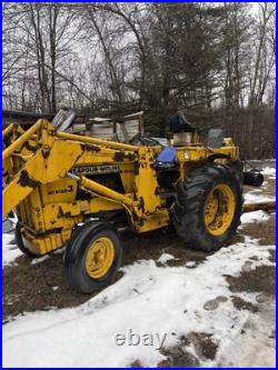 Minneapolis-Moline Jet Star 3 Series Loader Tractor with Front Loader/Backhoe
