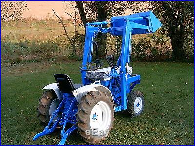 Mitsubishi Satoh S470 Buck 4WD Compact Diesel Tractor with Front end loader