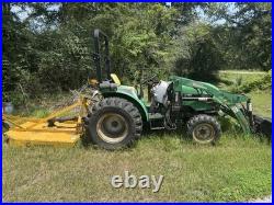 Montana R2844 4WD Diesel 4-Cyl Loader Tractor with Bucket & Mower, 100R SN3303