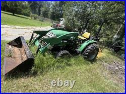 Montana R2844 4WD Diesel 4-Cyl Loader Tractor with Bucket & Mower, 100R SN3303