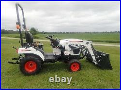 NEW 2020 BOBCAT CT1021 COMPACT TRACTOR With FL6 FRONT LOADER, 4X4, HYDRO, 21 HP