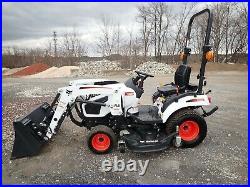 NEW 2020 BOBCAT CT1025 COMPACT TRACTOR With LOADER & BELLY MOWER, HYDRO, 4X4