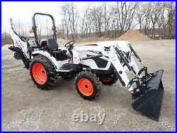 NEW 2020 BOBCAT CT2035 TRACTOR With FRONT LOADER & BACKHOE, 4X4, HYDRO, 34.9 HP