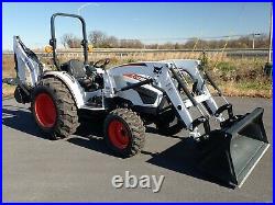 NEW 2020 BOBCAT CT4058 TRACTOR With LOADER & BACKHOE, HYDRO, 4X4, 57.7 HP DIESEL