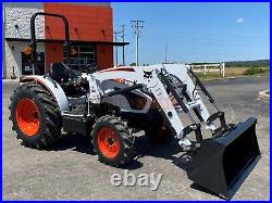 NEW BOBCAT CT4055 COMPACT TRACTOR With LOADER, 4WD, 8X8 MANUAL SYNCHRO, 50.3 HP