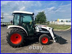 NEW BOBCAT CT5545 COMPACT TRACTOR With LOADER, CAB, HEAT/AC, HYDRO, 4WD, 45 HP