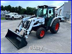 NEW BOBCAT CT5550 COMPACT TRACTOR With LOADER, CAB, HEAT/AC, HYDRO, 4WD, 50HP TURBO