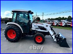 NEW BOBCAT CT5550 COMPACT TRACTOR With LOADER, CAB, HEAT/AC, HYDRO, 4WD, 50HP TURBO