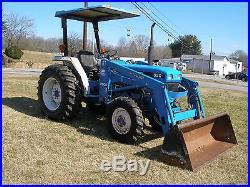 NEW HOLLAND 1920 4X4 LOADER TRACTOR ONLY 795 HOURS