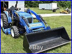 NEW HOLLAND BOOMER 40 HYDROSTAT COMPACT TRACTOR & ACCESSORIES