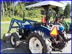 NEW HOLLAND TN70 TRACTOR LOADER