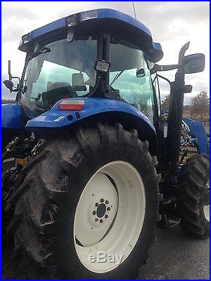NEW HOLLAND TS100A DELUXE CAB W/LOADER