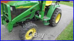 NICE 2004 JOHN DEERE 4310 4X4 COMPACT UTILITY TRACTOR With LOADER HYDRO 553 HOURS