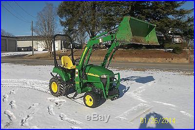 NICE JOHN DEERE 2305 4 X 4 LOADER TRACTOR READY TO WORK FOR YOU