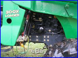 Nice John Deere 3320 4x4 Loader Tractor