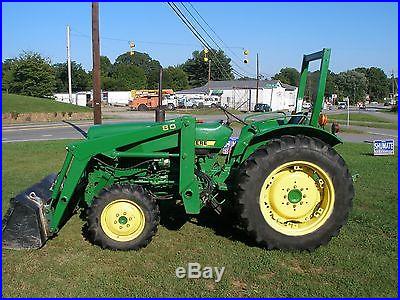 NICE JOHN DEERE 950 4X4 LOADER TRACTOR