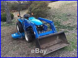 New Holland 1925 Diesel Hydro Compact Tractor Loader 72 Mower replaced by TC33D