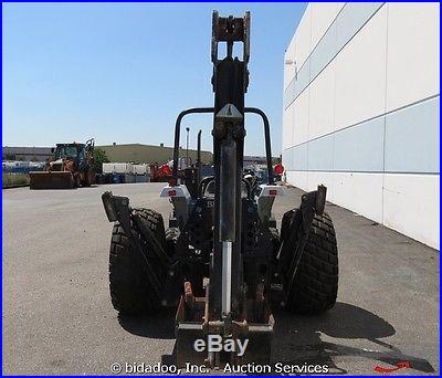New Holland 2120 4x4 Ag Tractor Loader Backhoe PTO 40HP Diesel 4WD 3-Point Hitch
