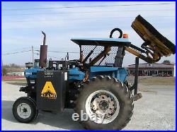 New Holland 6610 S Tractor 85 HP With Alamo Side Mower Only 900 Hrs
