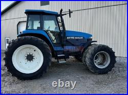 New Holland 8770 Tractor, 6175hrs, Cab, Heat&a/c, 4wd, Pwr Shift Trans, 190 HP New Holland 8770 Tractor, 6175hrs, Cab, Heat&a/c, 4wd, Pwr Shift Trans, 190 HP