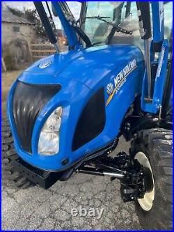 New Holland Boomer 50 Hydrostatic 4X4 Enclosed PTO Loader Quick Attach Tractor