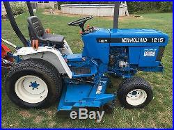 New Holland Holland 1215 Compact Tractor 4x4 Attachment Options video included