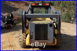 New Holland LS180 Skid Steer Loader Tractor Bradco 611 Back Hoe Bobcat