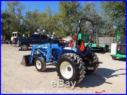 New Holland T1510 4x4 Tractor Loader Utility Ag Farm Diesel PTO bidadoo