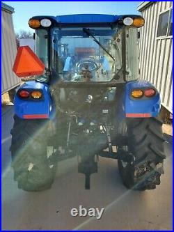 New Holland T4.75 Cab Tractor with Front End Loader