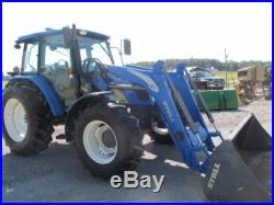 New Holland T5060 Diesel Farm Tractor 4X4 With Loader and Cab