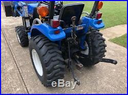 New Holland TC18 Compact Tractor with 12LA Loader 4 Wheel Drive Diesel