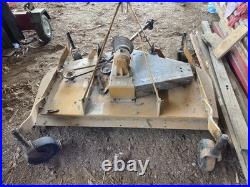 New Holland TC33 Tractor With Woods RD7200 Mower Attachment New Holland TC33 Tractor With Woods RD7200 Mower Attachment